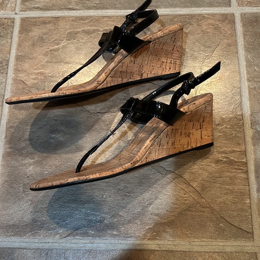 Vaneli Wedge Sandals-Size 8 - Picture 2 of 8